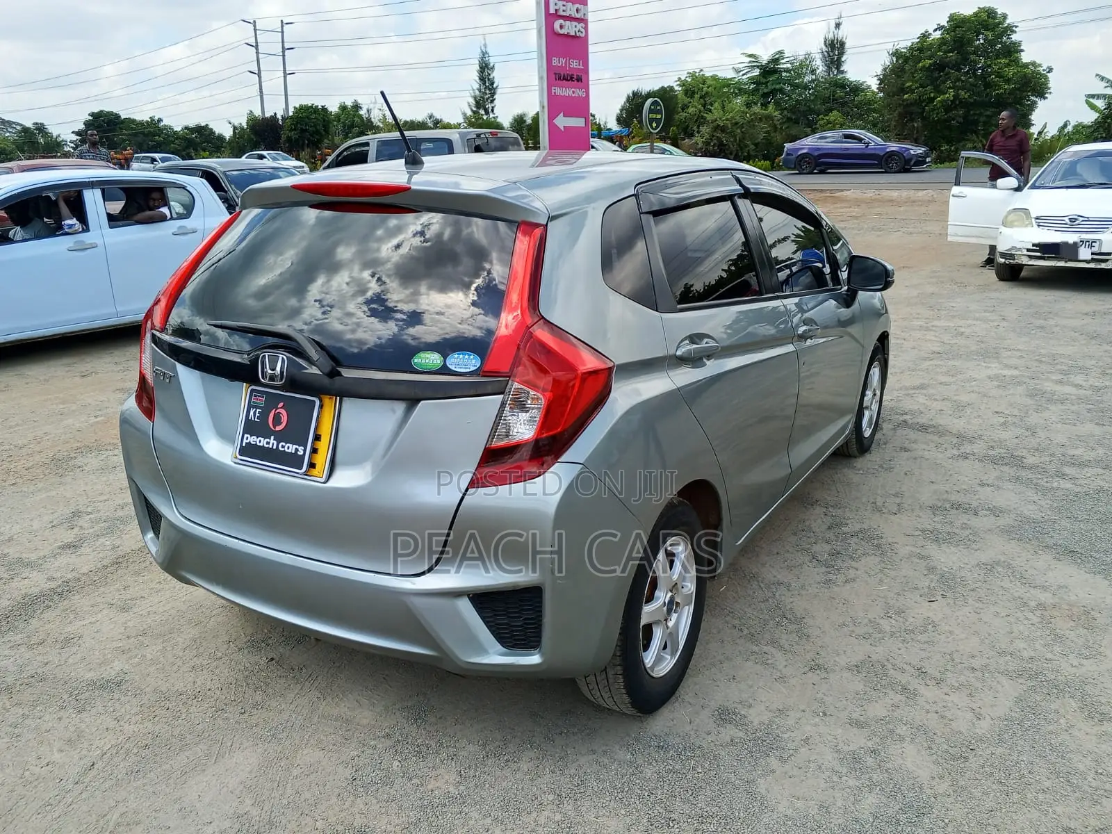 Honda Fit 2014 Silver