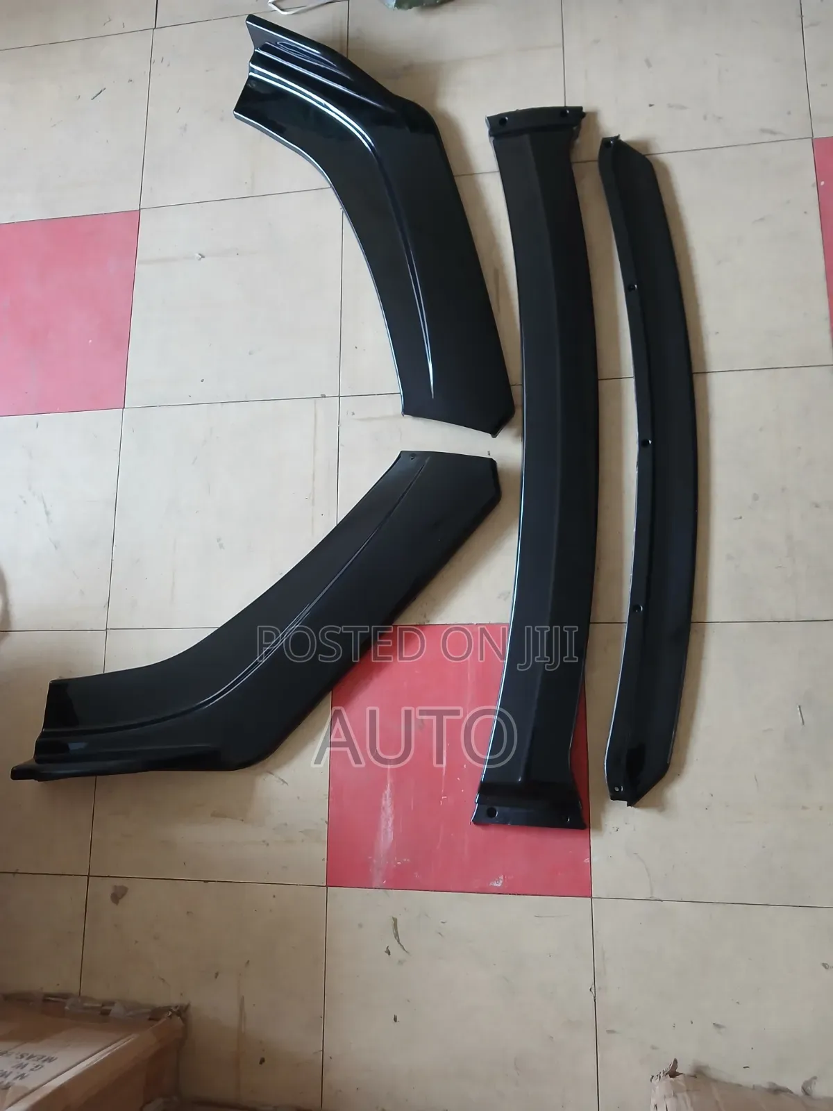 Universal Black Front Bumper Lip – Sport Splitter Body Kit