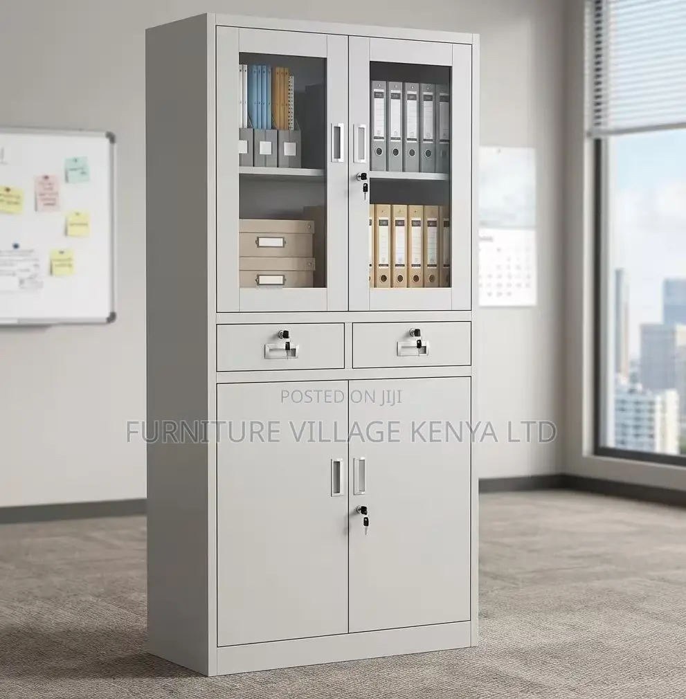 Executive 2-Door Cabinet With Lockers