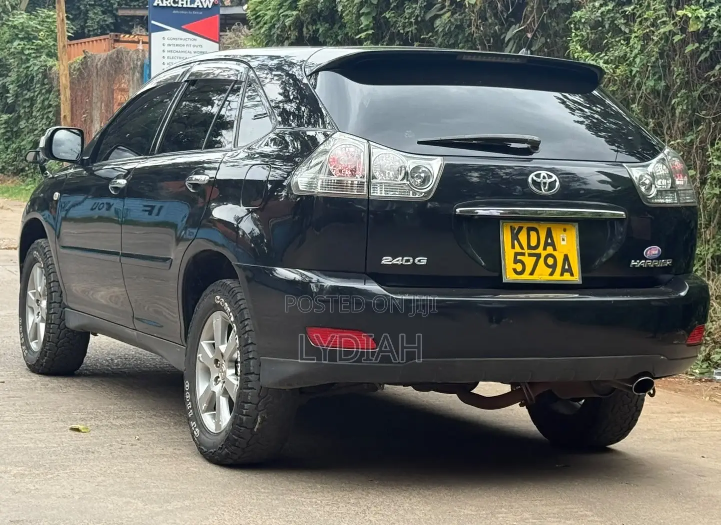 Toyota Harrier 2012 Black