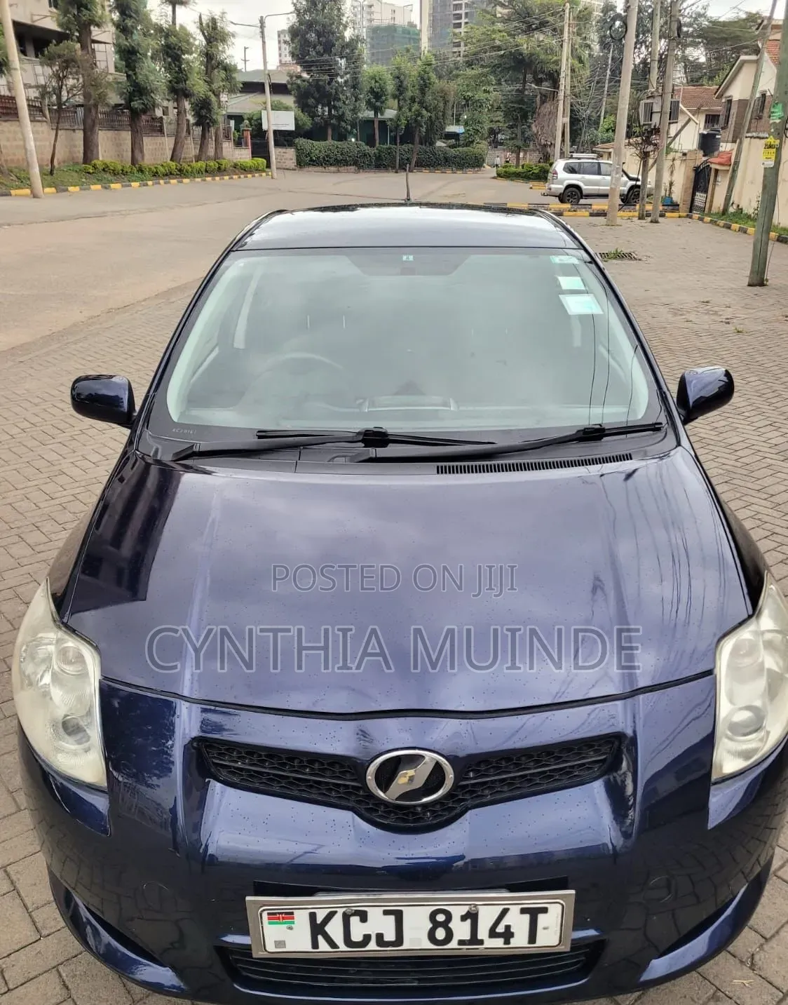 Toyota Auris 2009 Blue