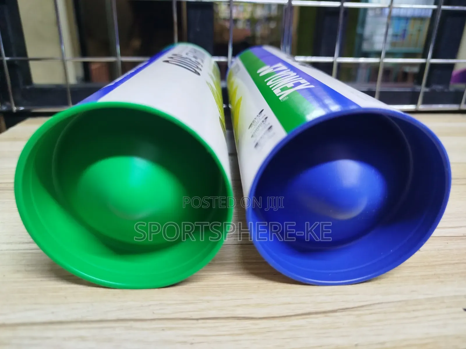 Mavis 300 Original Yonex Shuttlecock Both Green and Blue Cap
