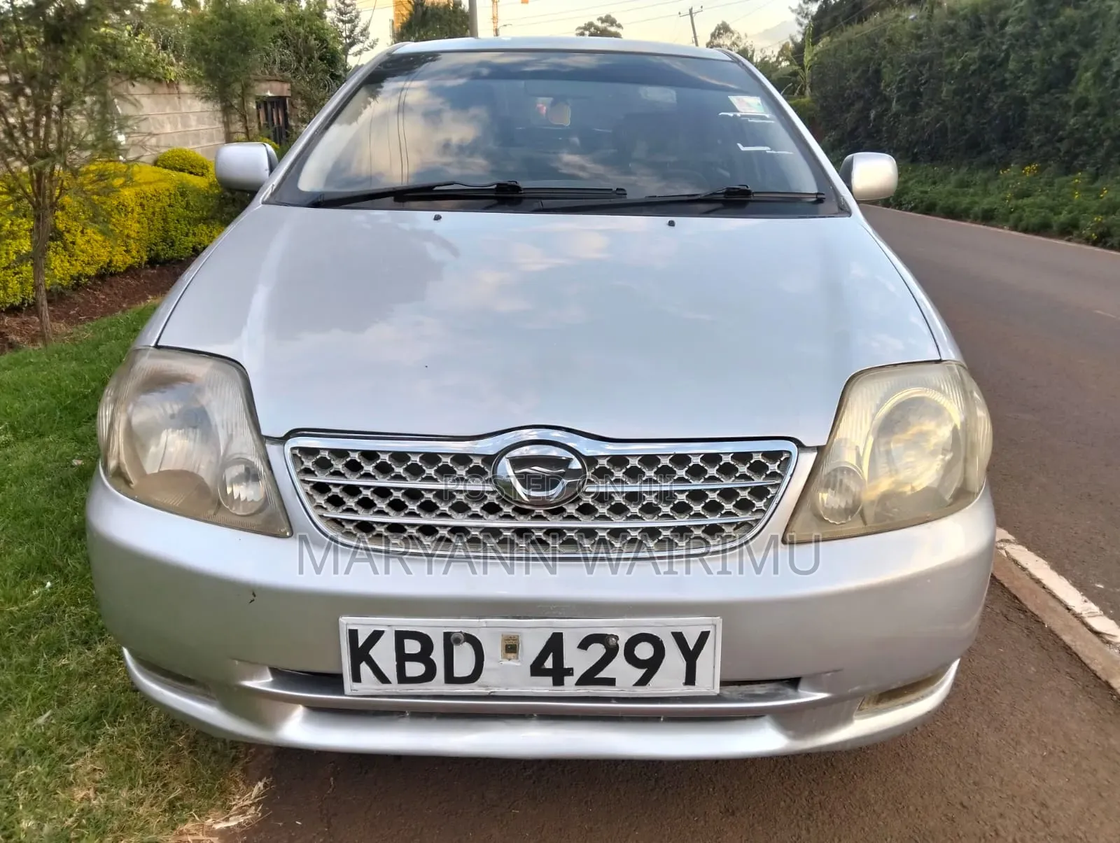 Toyota Corolla Sedan 2003 Silver