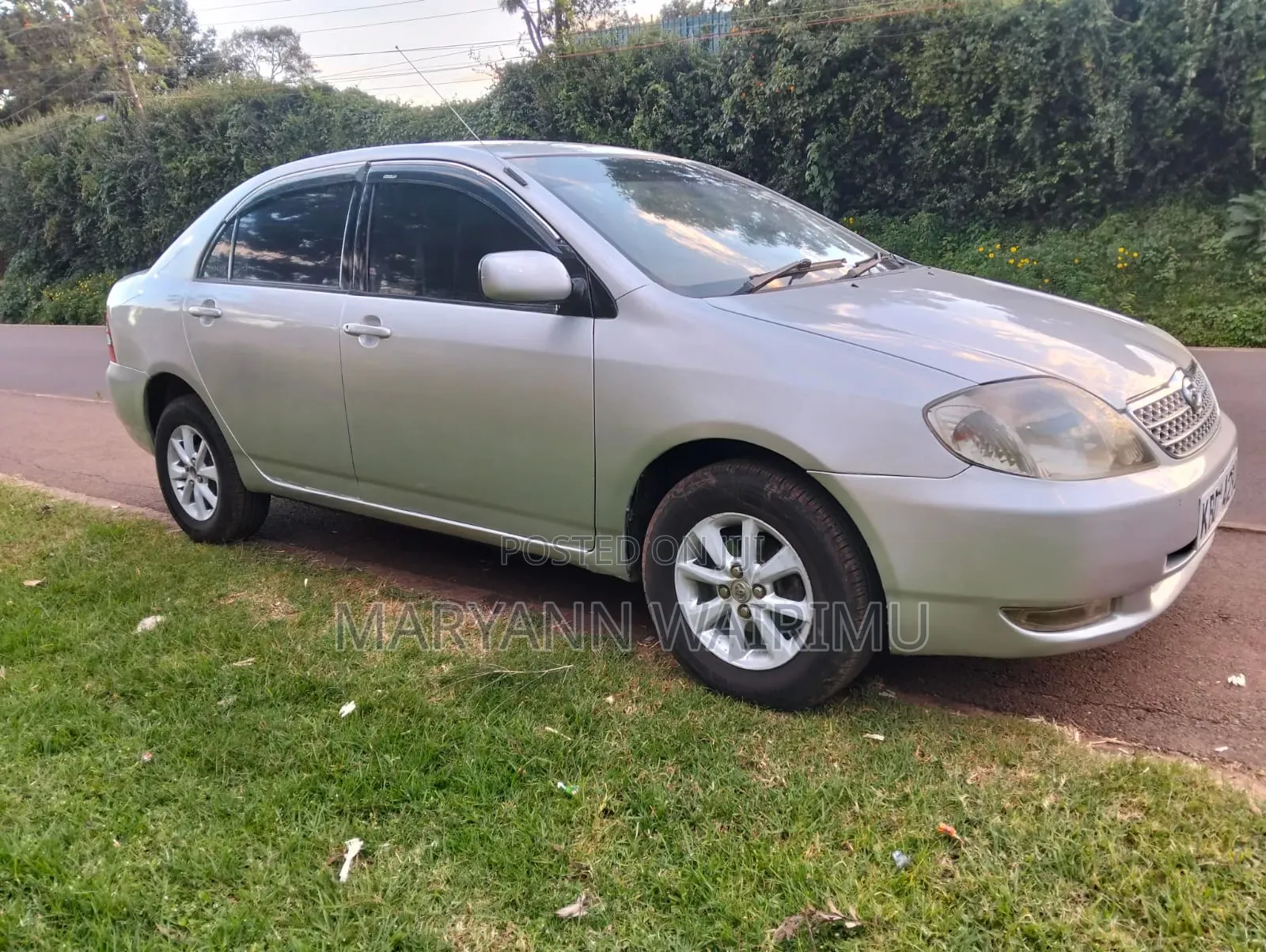 Toyota Corolla Sedan 2003 Silver