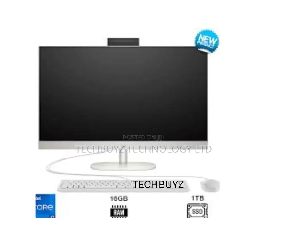 New Desktop Computer HP AiO 27 16GB Intel Core i7 SSD 1T