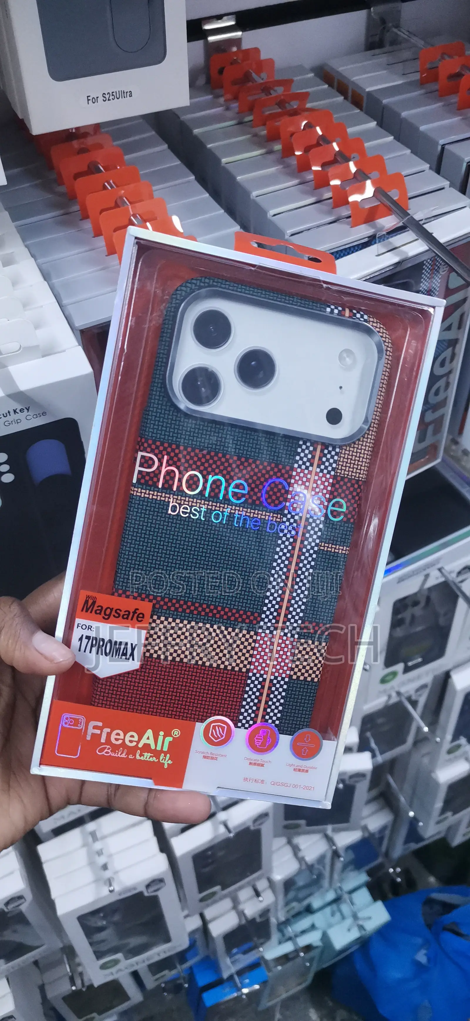 Freeair Magsafe Case for the iPhone 17 Pro Max