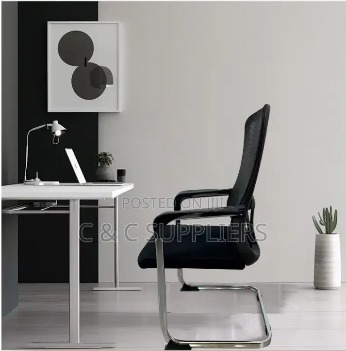 Ergonomic Medium Back Visitor Chair