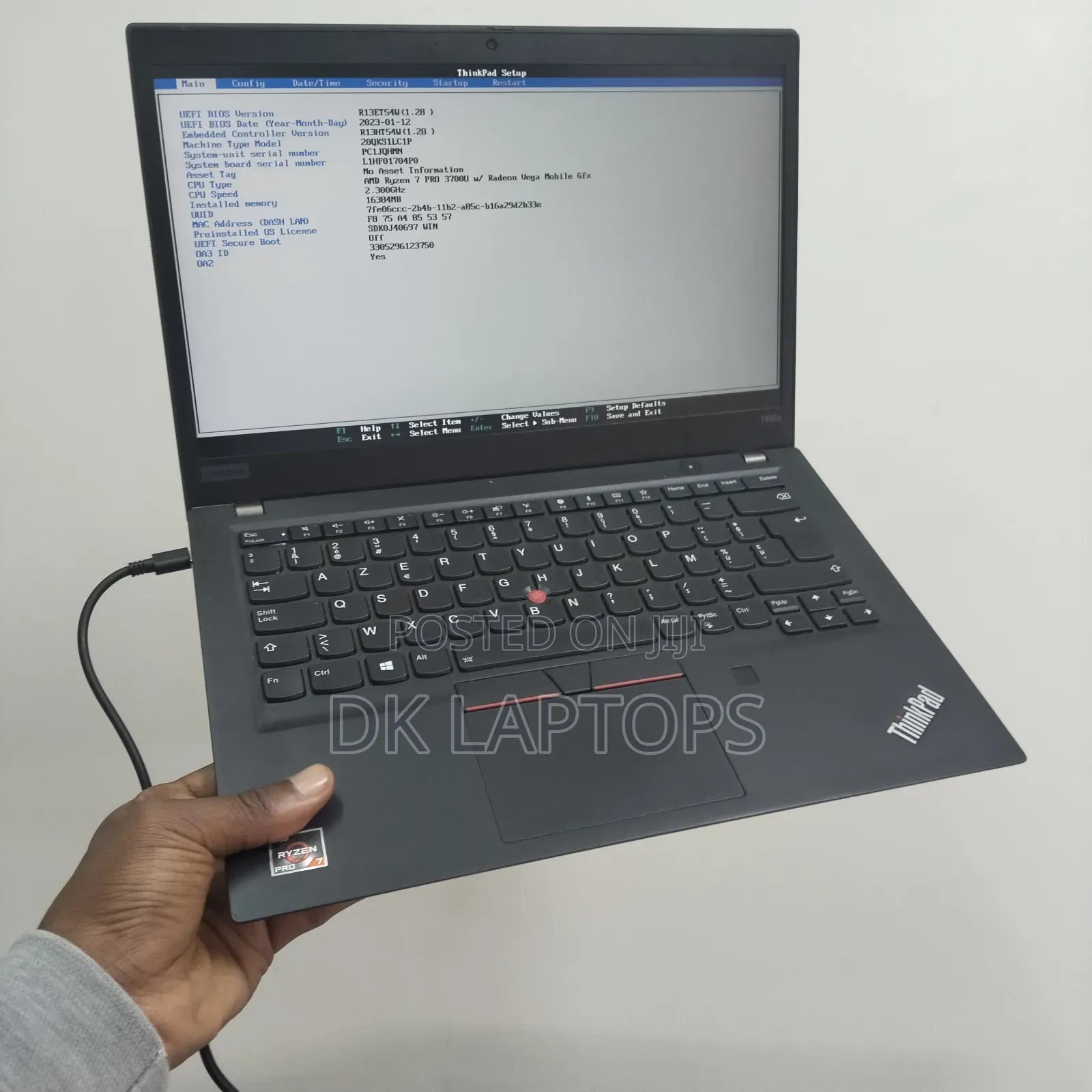 Laptop Lenovo ThinkPad t495s 8GB AMD Ryzen 5 SSD 256GB