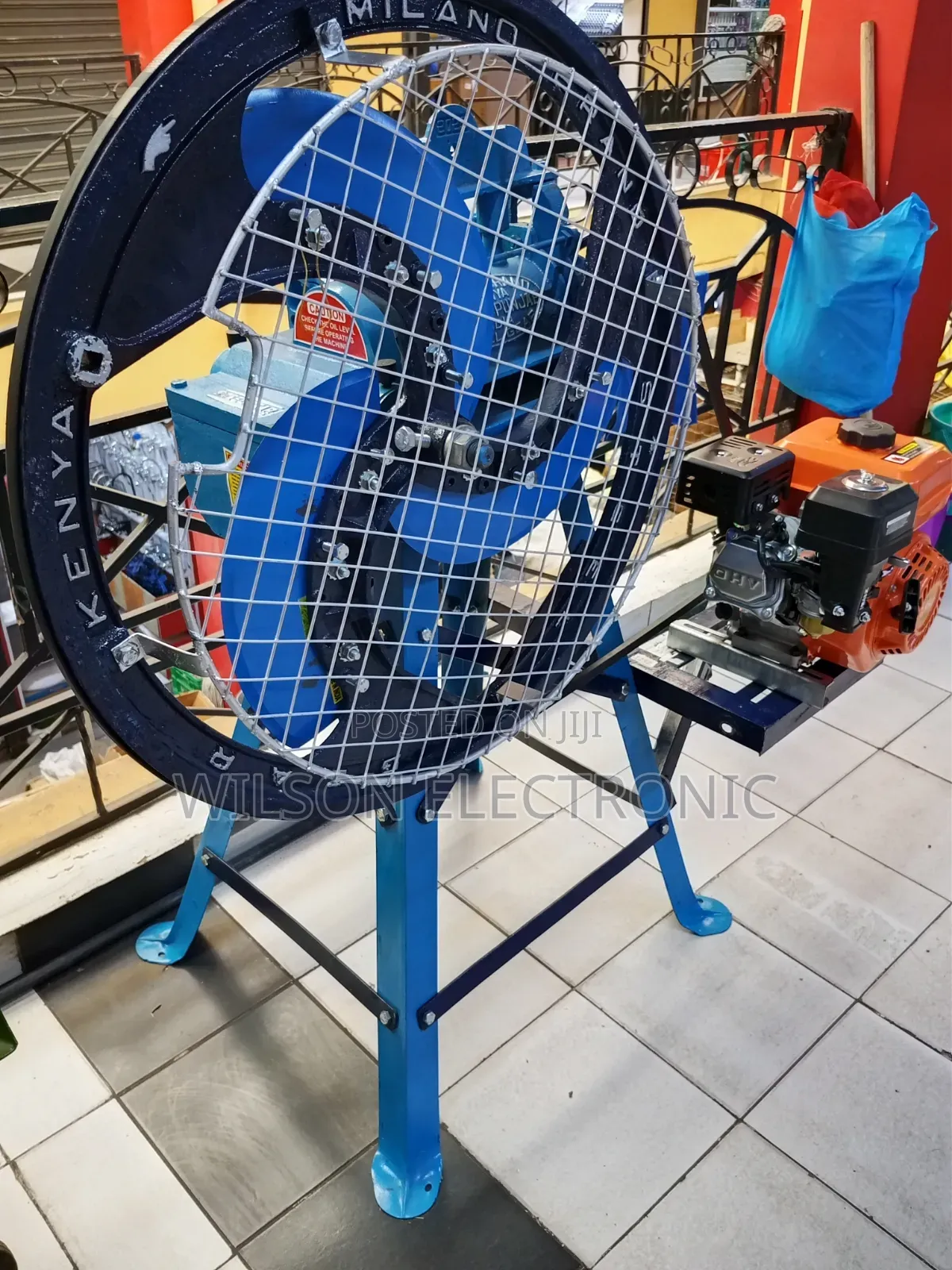 3 Blades Chaff Cutter Complete With Engine