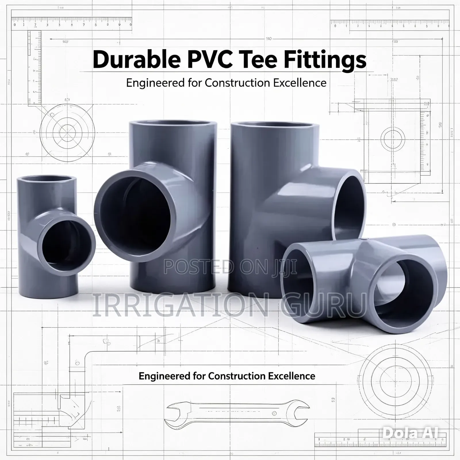 PVC Pipe Tee for Irrigation