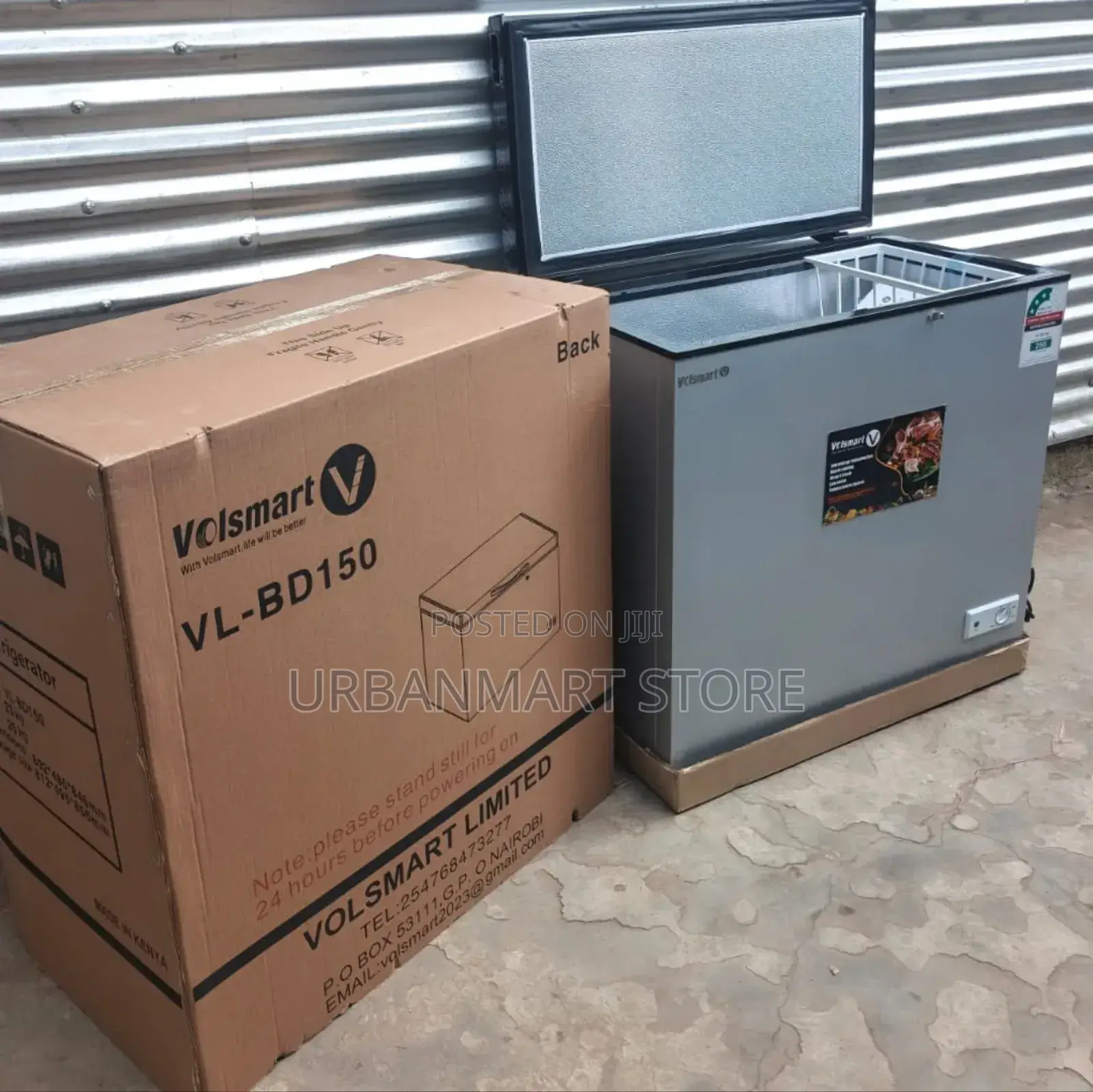 Volsmart Deep Freezer 150 Litres Large Capacity Freezer