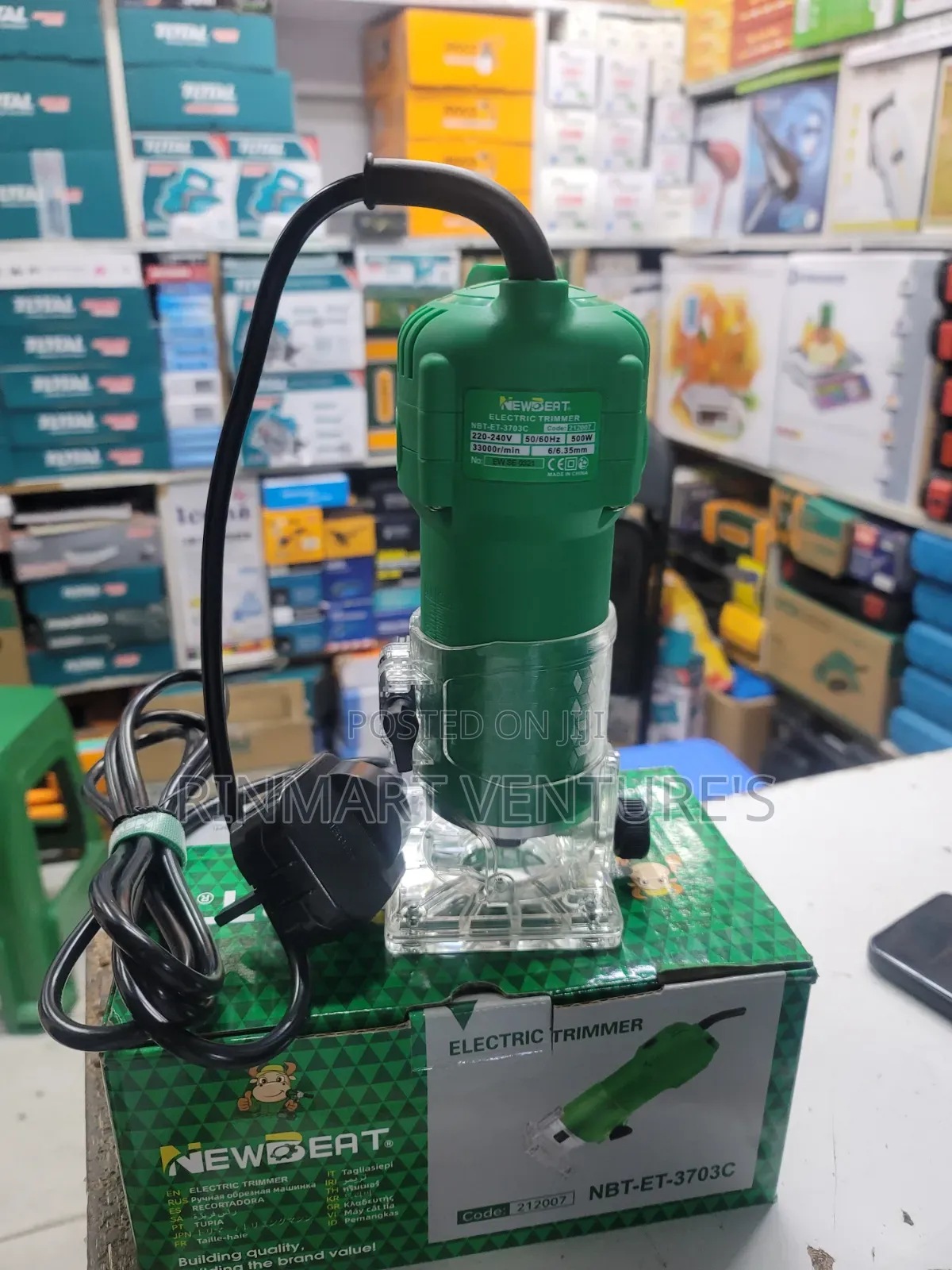 Newbeat Wood Router/Electric Hand Trimmer