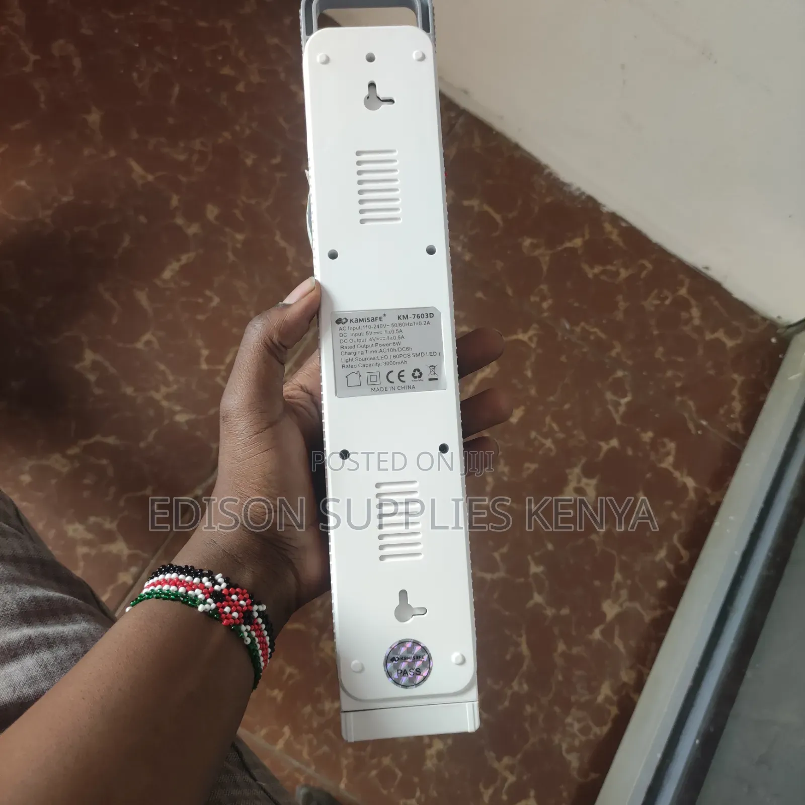 Lamps Kamisafe Rechargeable Torch Portable Emergency Light Km-7603d