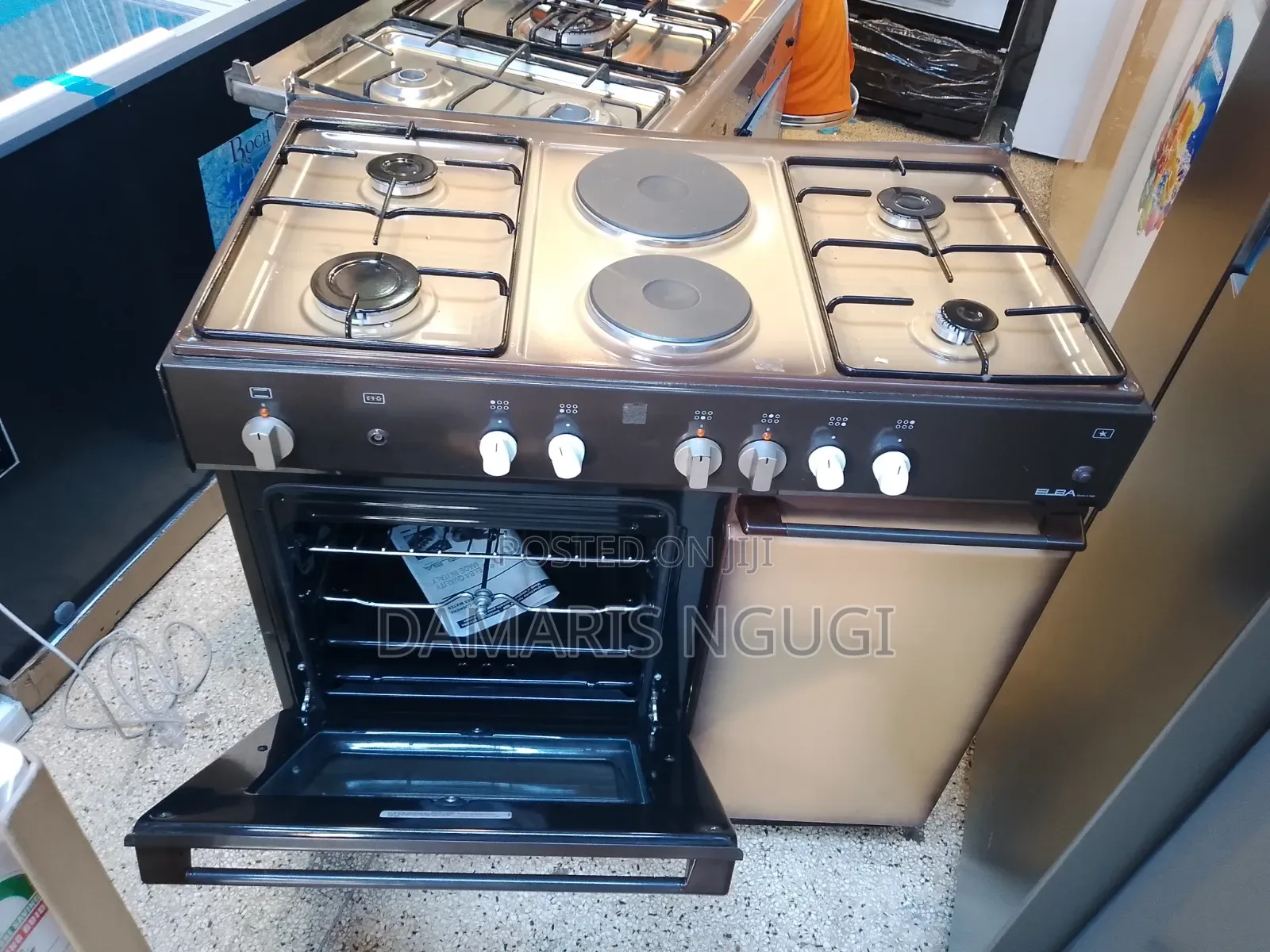 Exuk Brown 6burner Cooker
