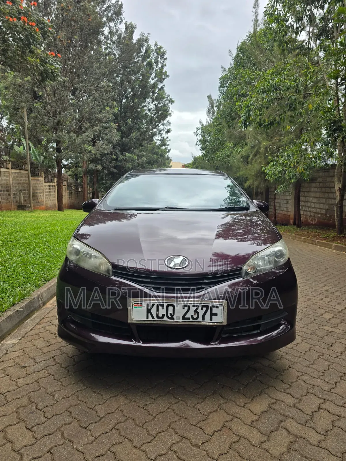 Toyota Wish 2011 Maroon