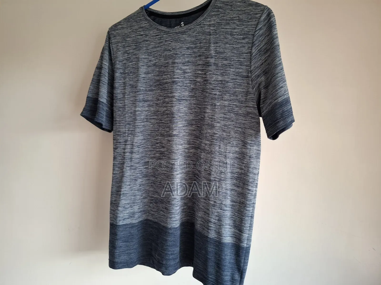 Men's Grey Performance Sports T-Shirt