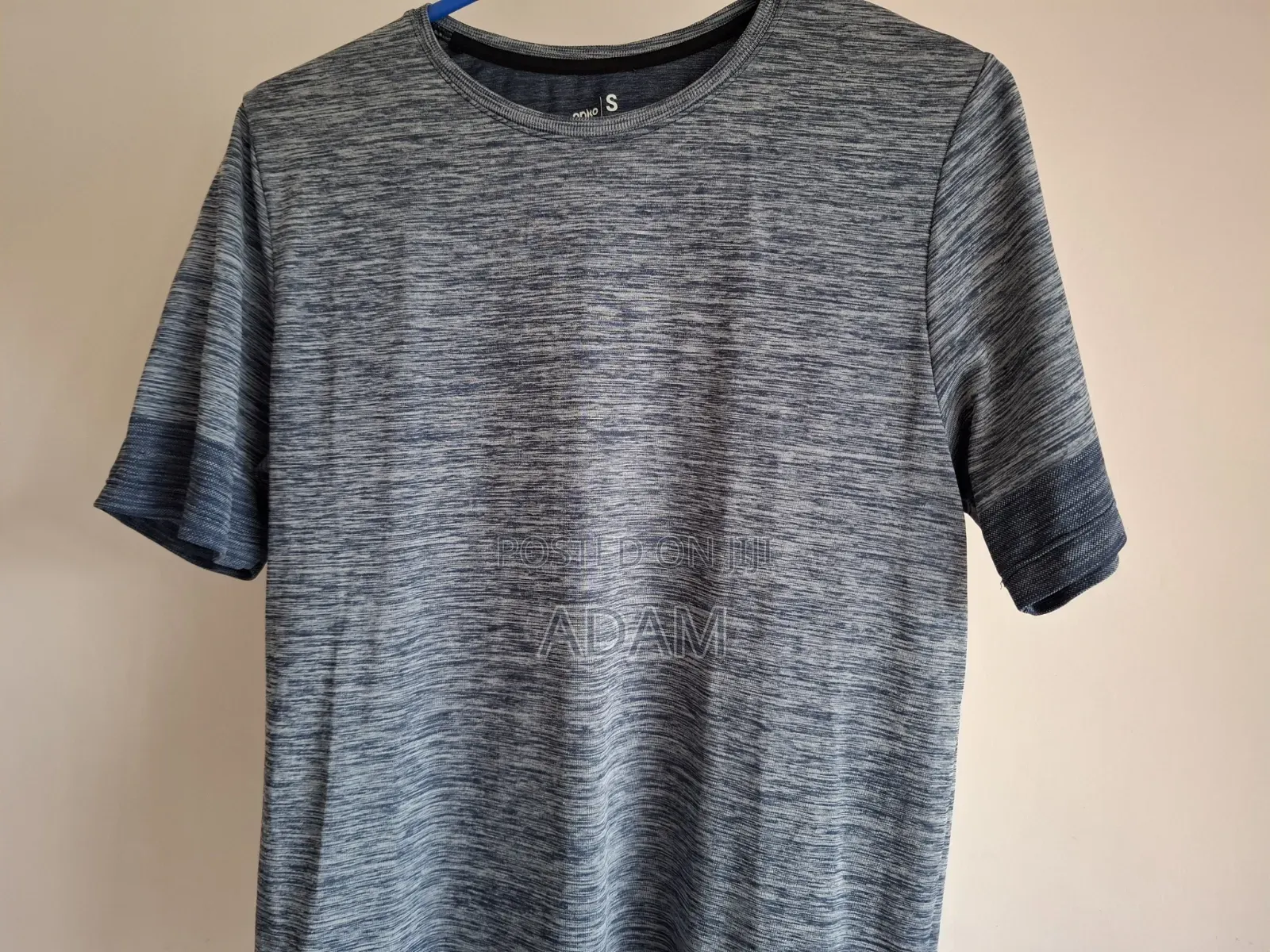 Men's Grey Performance Sports T-Shirt