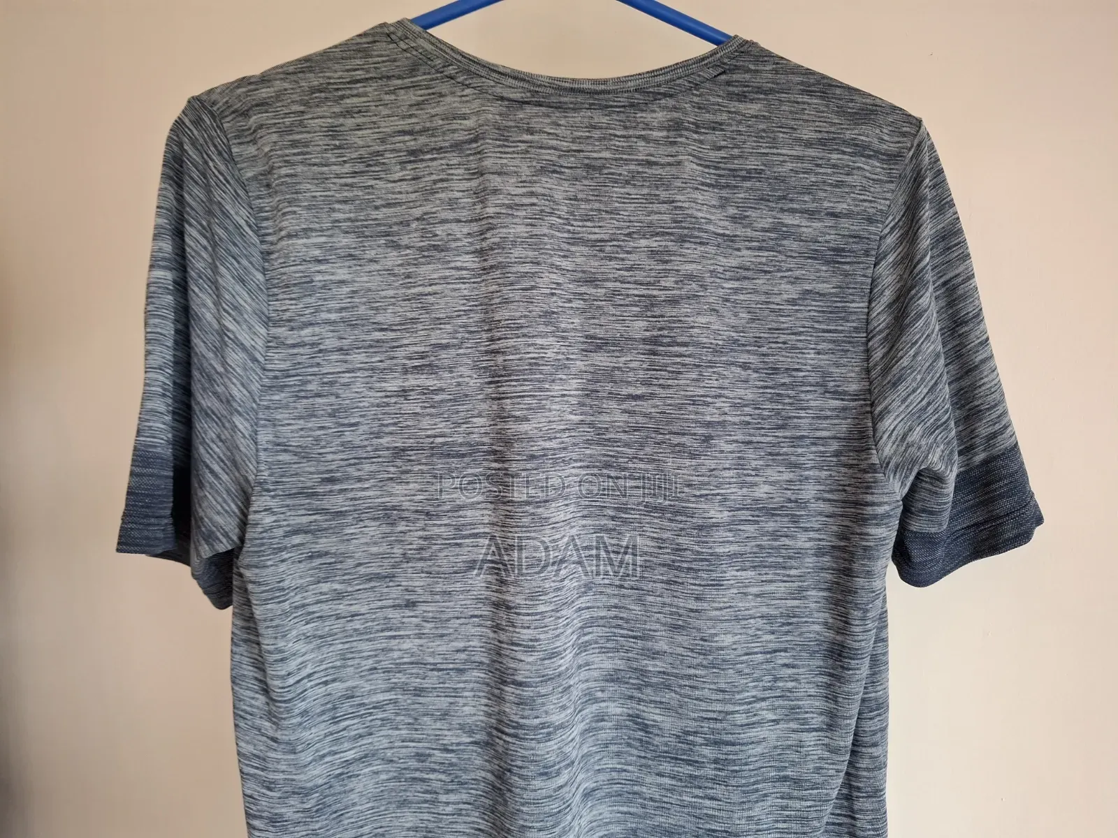 Men's Grey Performance Sports T-Shirt