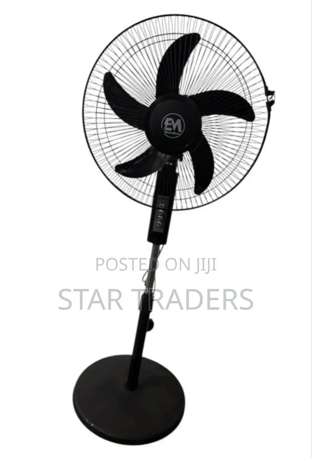 Black 16 Inches Electromate Electromate Standing Fans