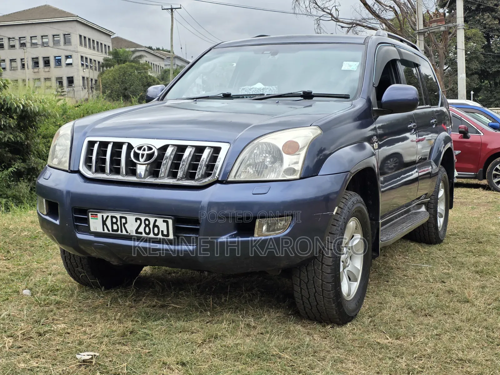 Toyota Land Cruiser Prado 2004 Blue