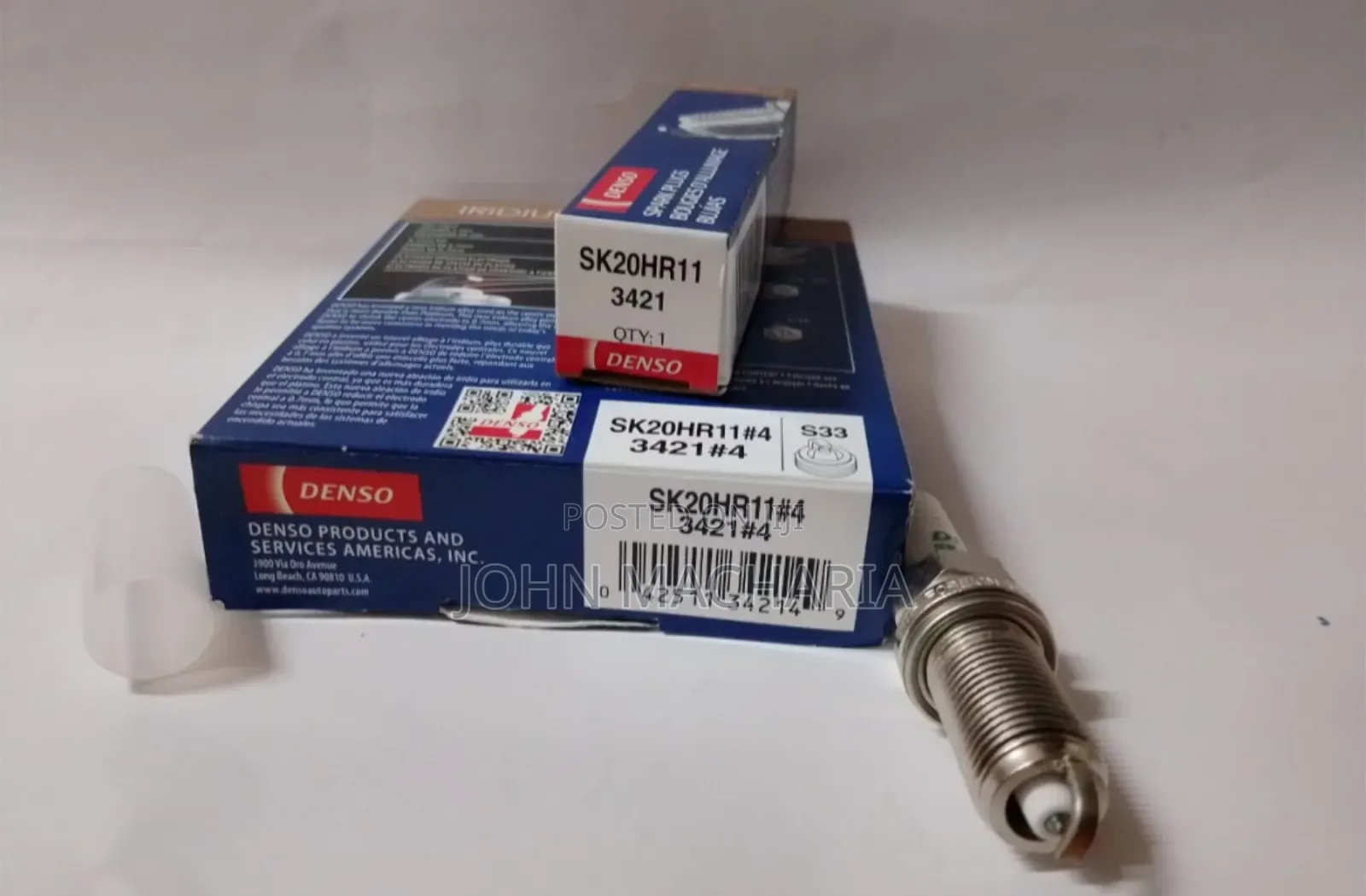 Denso Genuine Sparkplugs Part No Sk20hr11, 3421 for Lexus 4runner