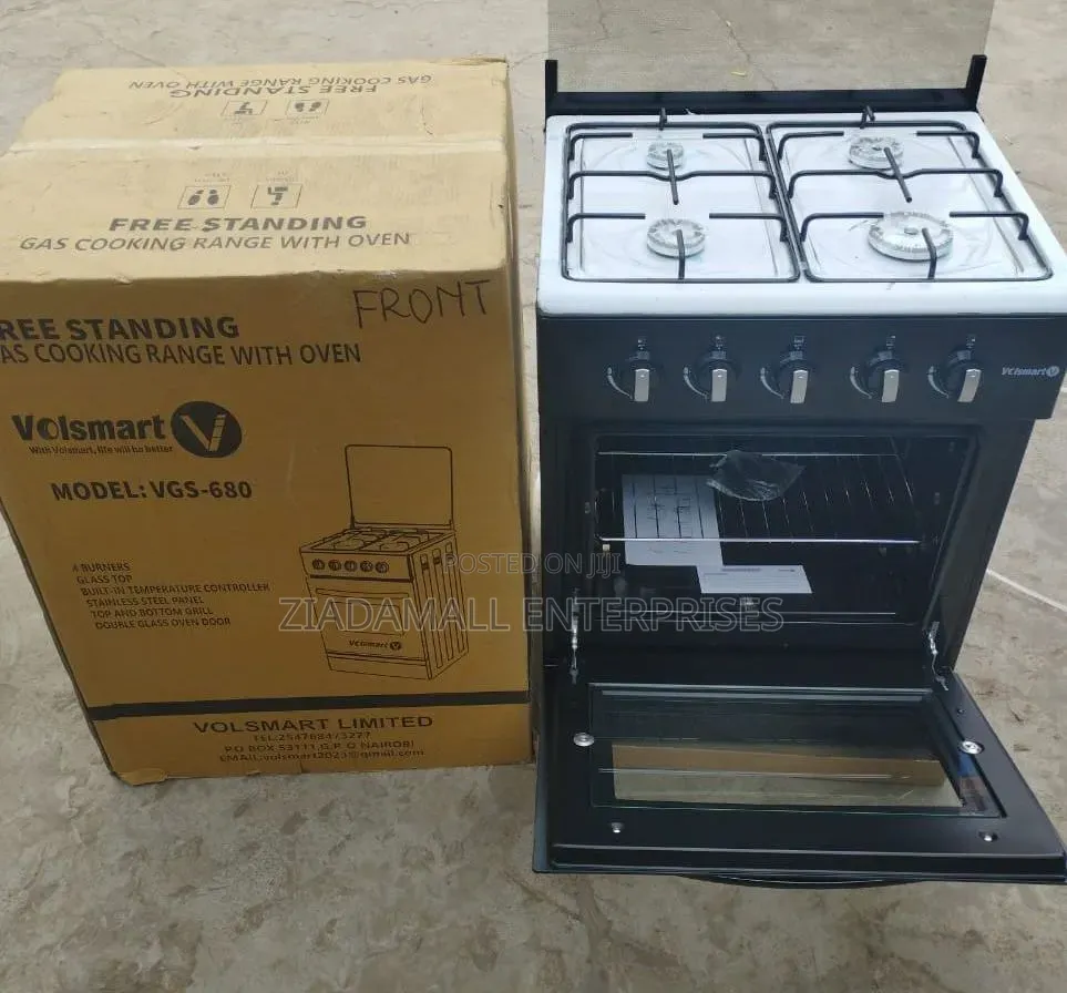 Volsmart Standing Cooker 60*60 Full Gas With Oven and Grill