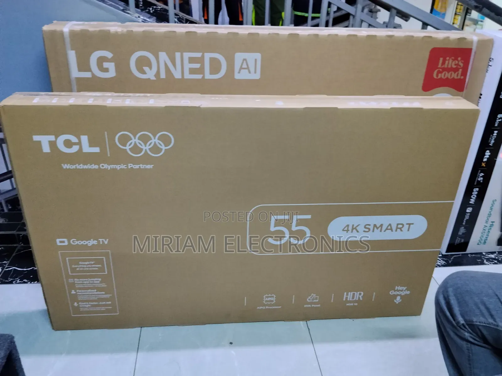 TCL 55 Inch Smart Google TV 55v6d