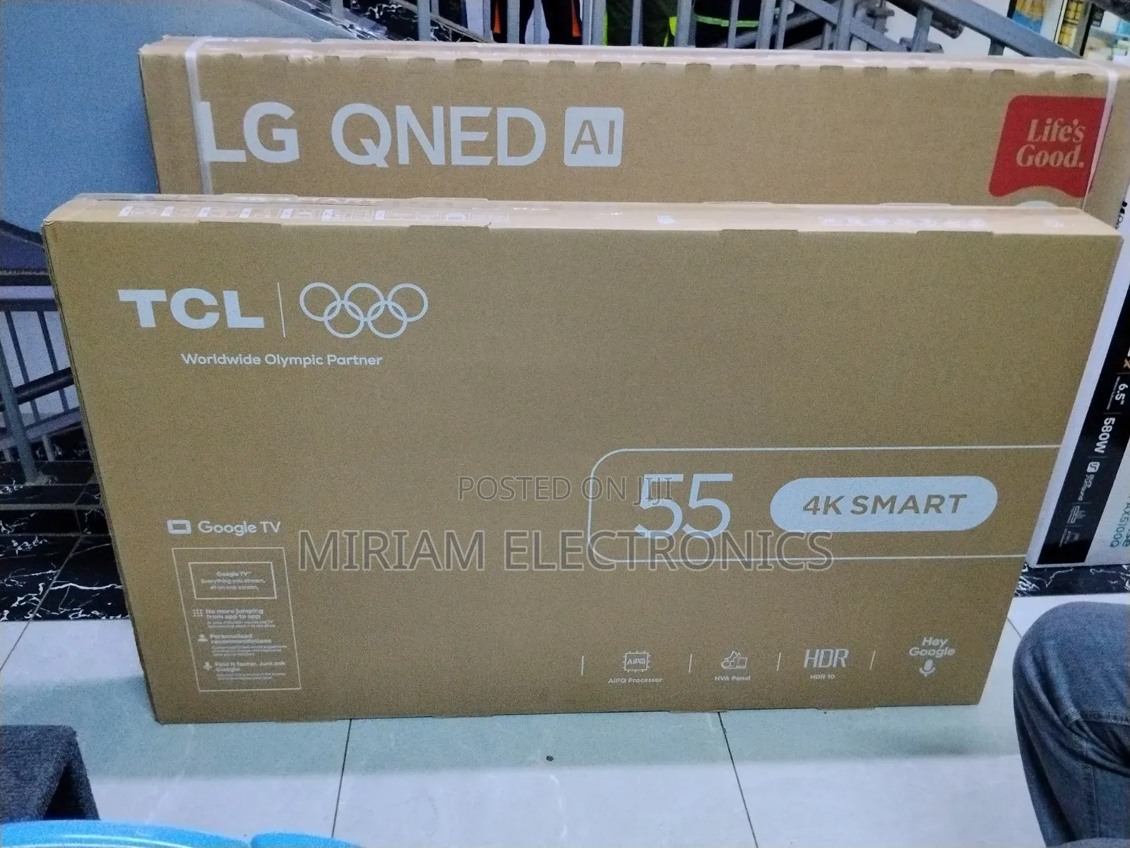 TCL 55 Inch Smart Google TV 55v6d