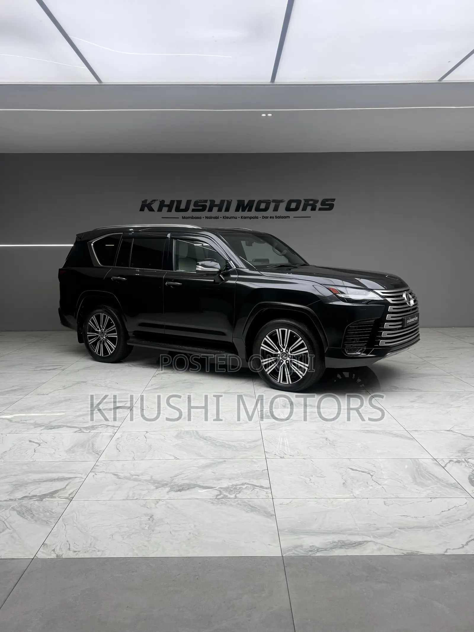 Lexus LX 500d 2023 Black