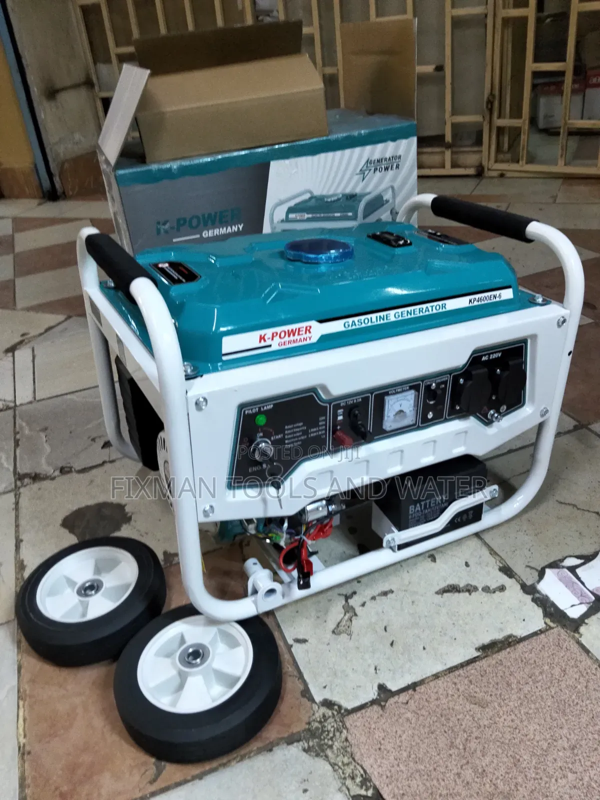 Top K-Power Silent Generator 3.5 Kw 240 v Pf 1
