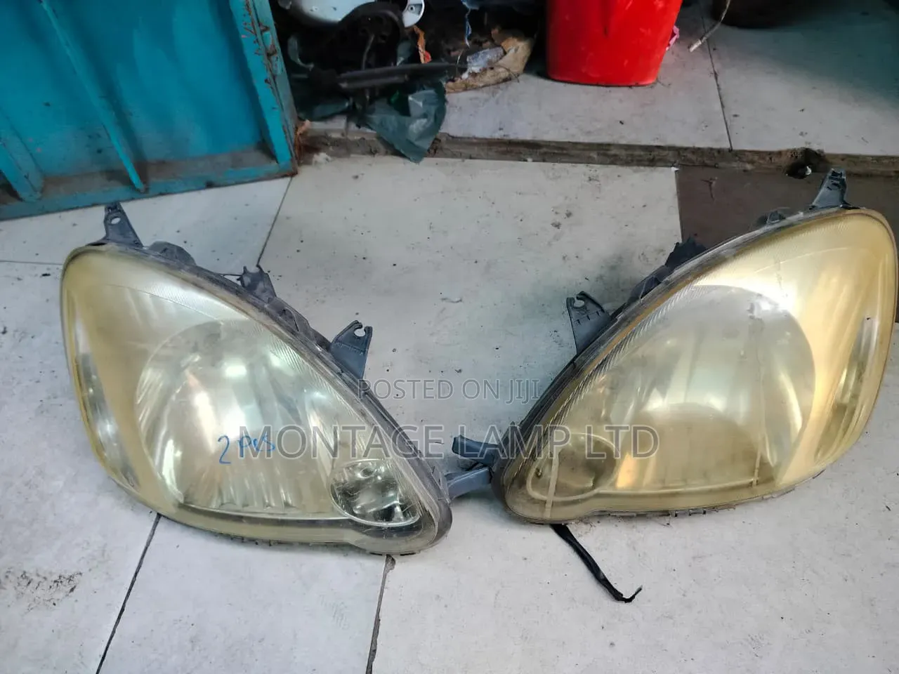 Headlight Vitz Old Teardrop