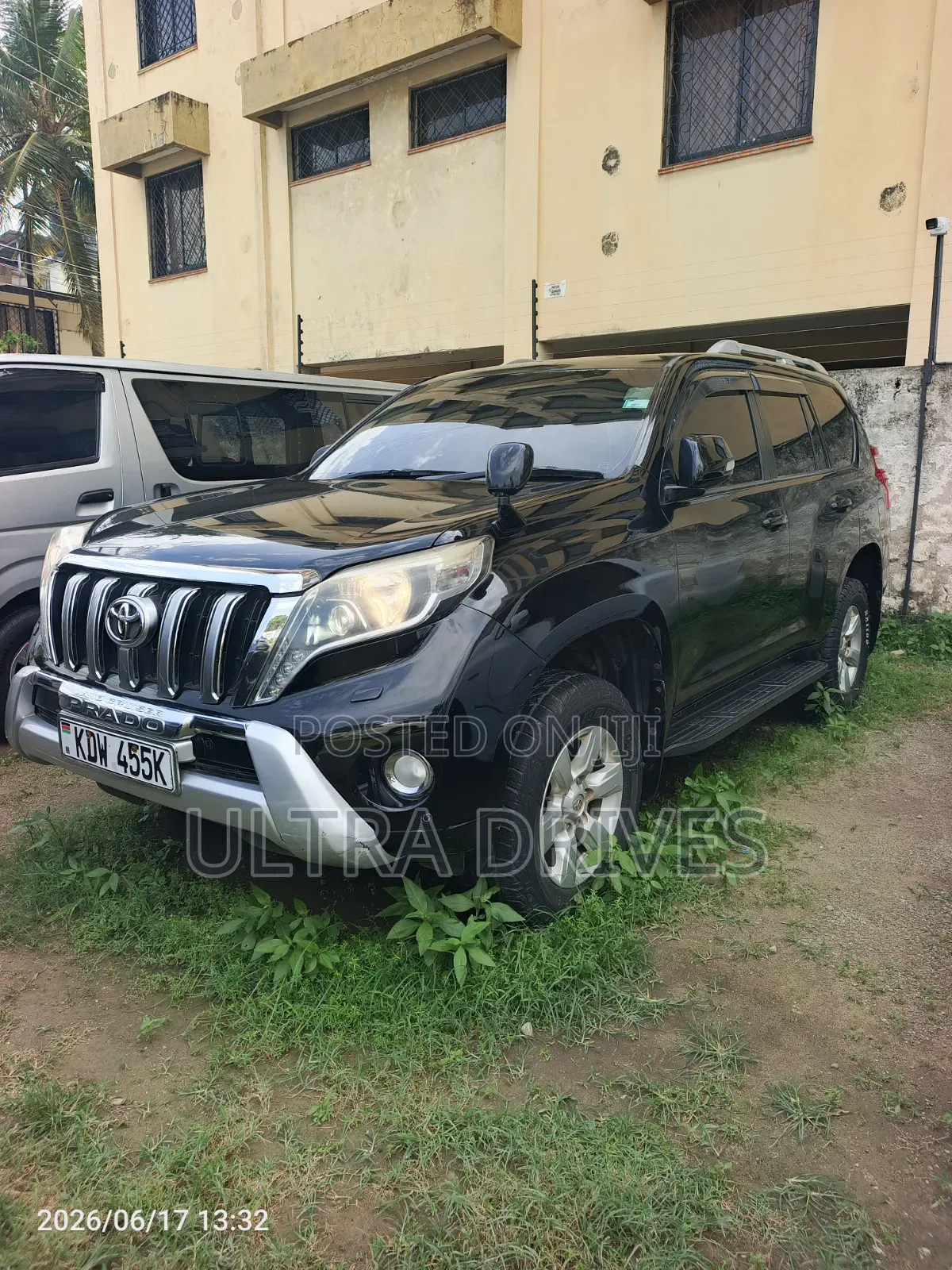 Toyota Land Cruiser Prado 2015 Black