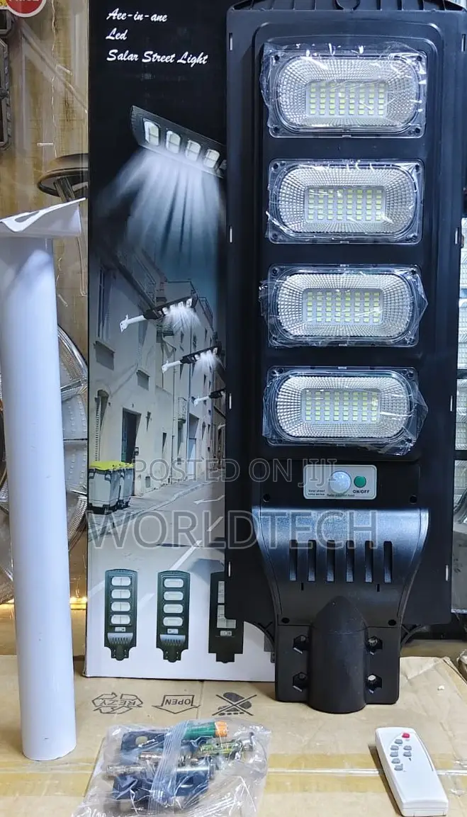 All-in-One Solar Led Street Light With Motion Sensor