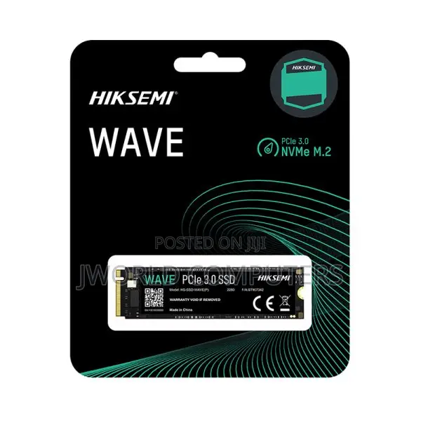 Hiksemi Wave Pro(P) Internal SSD M.2 Pcie Gen 3*4 Nvme 2280 - 512gb