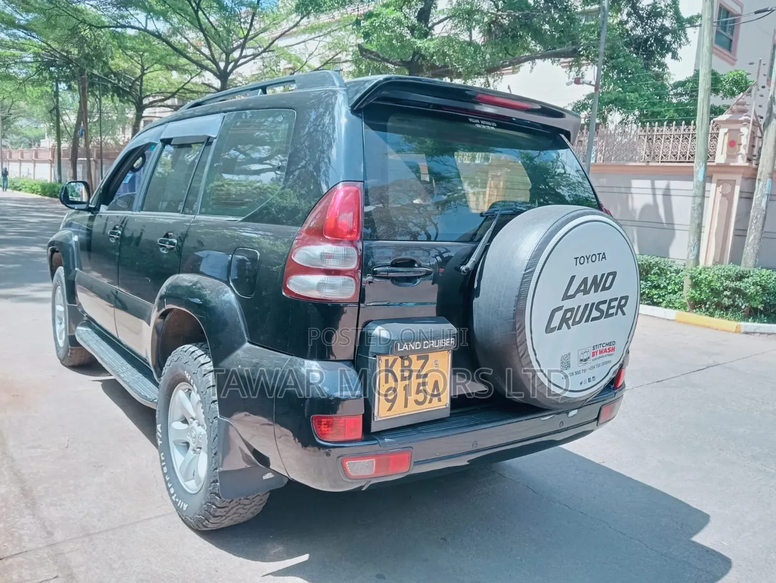 Toyota Land Cruiser 2007 Black