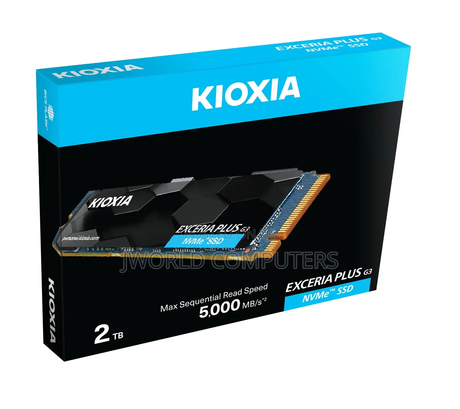 Kioxia Exceria Plus G3 Internal SSD M.2 Pcie Gen 4*4 Nvme 2280 - 2tb
