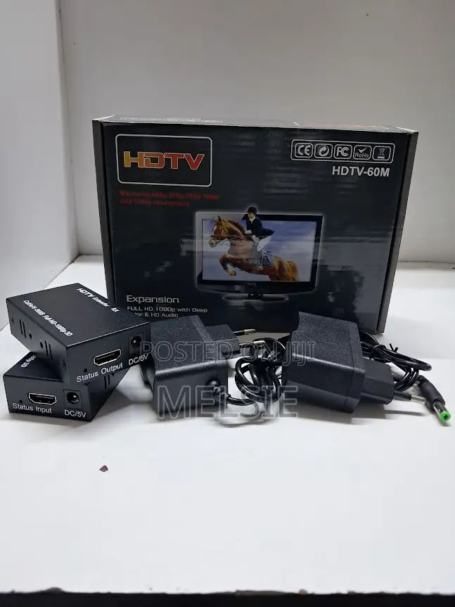 Hdmi Over Cat5e Cat6 Extender 60 Meter 1080p
