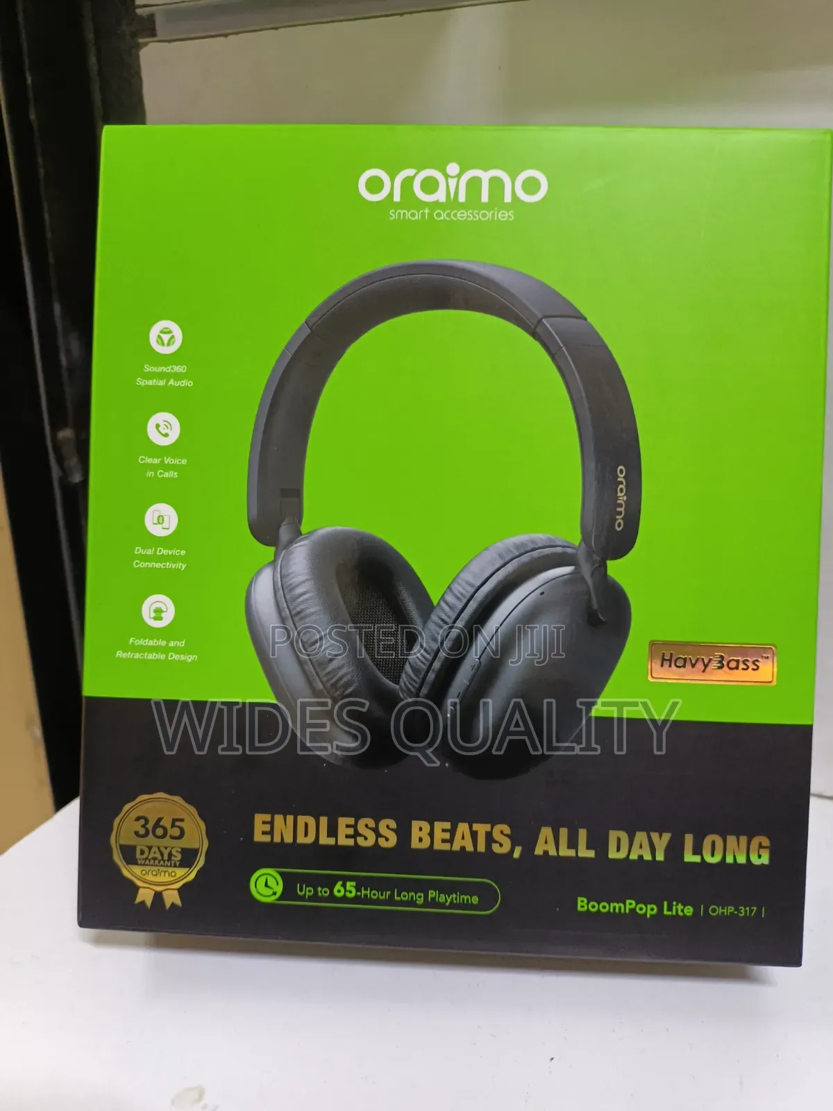 Oraimo Headphones/Oraimo Boompop Lite Ohp-317