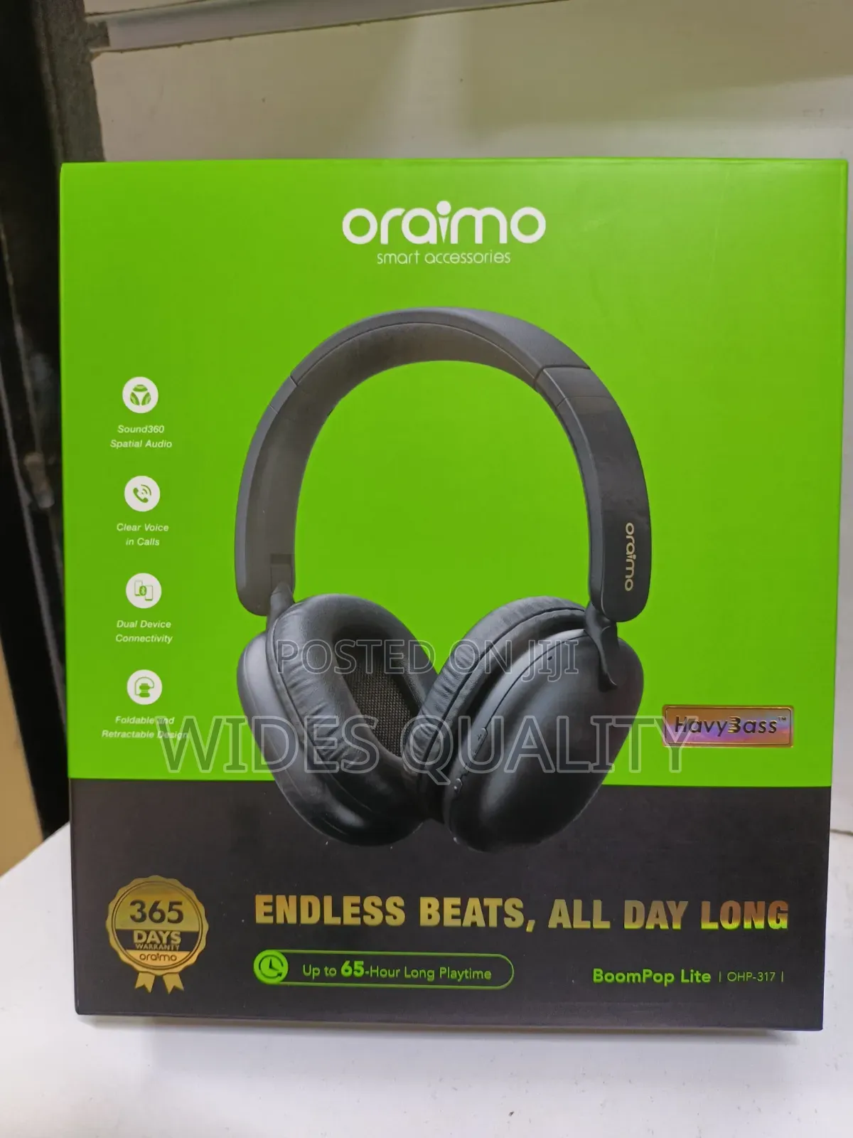 Oraimo Headphones/Oraimo Boompop Lite Ohp-317