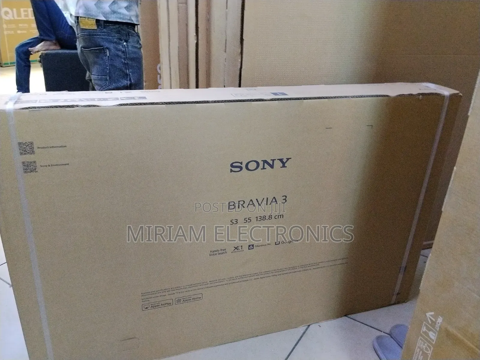 Sony 55 Inch Smart Google Tv S30 Series Ultra Hd