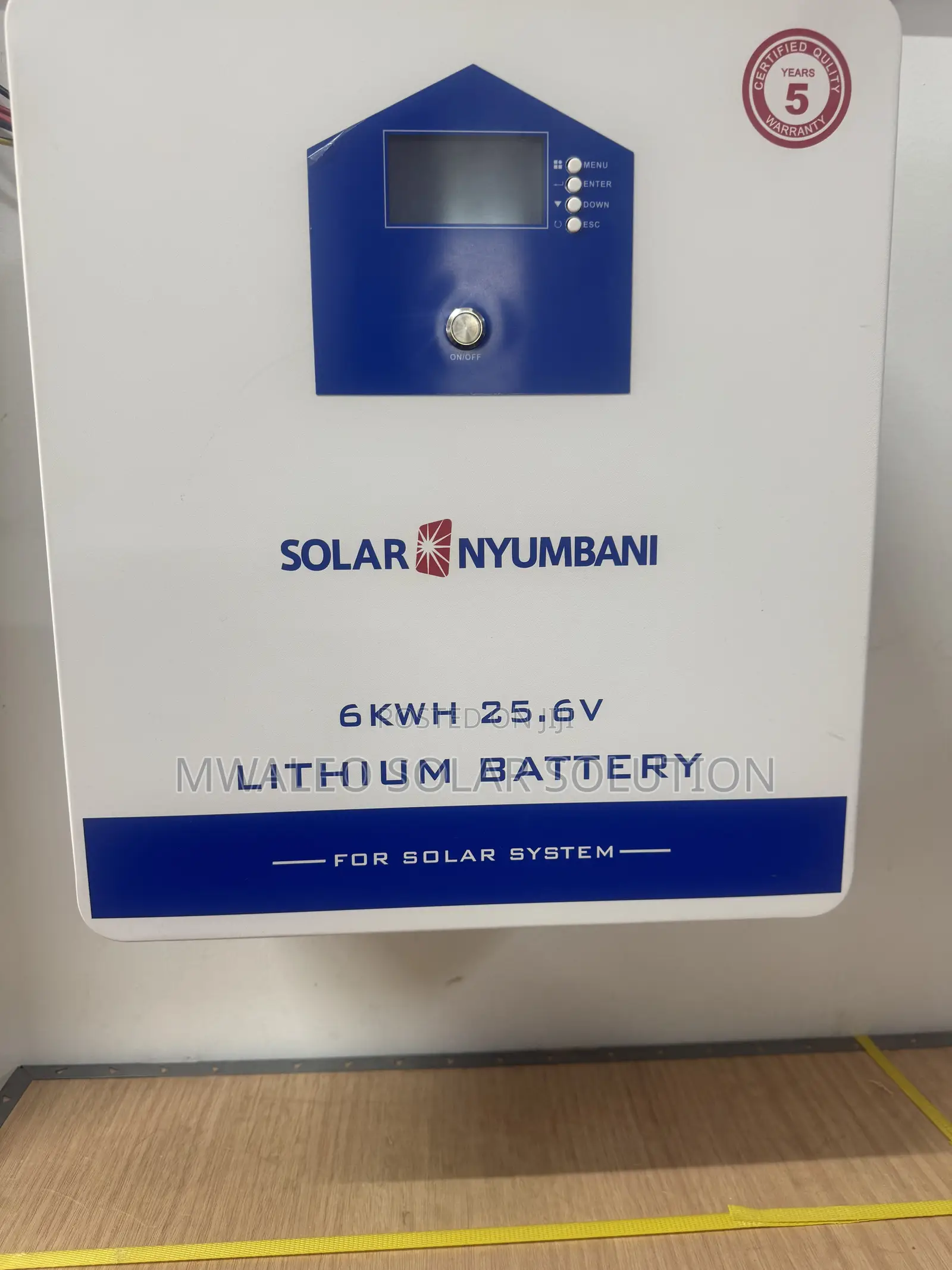 6kwh 25.6 Lithium Battery