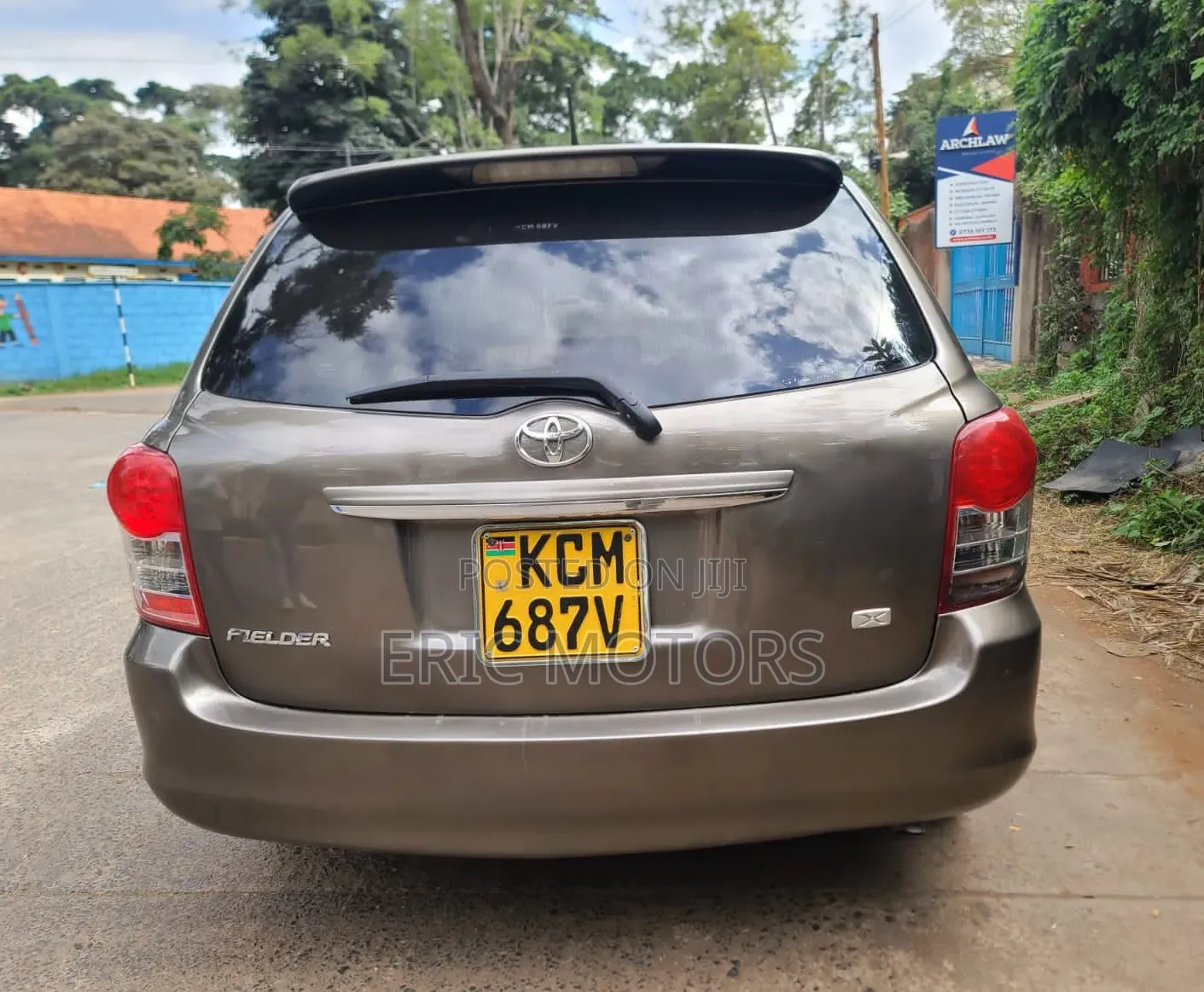 Toyota Corolla Fielder 2012 Brown