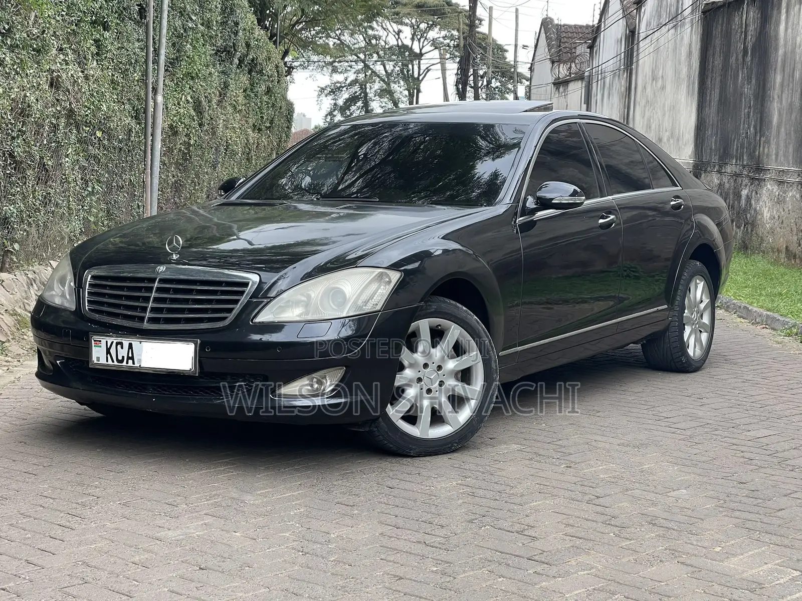 Mercedes-Benz S-Class 2007 Black