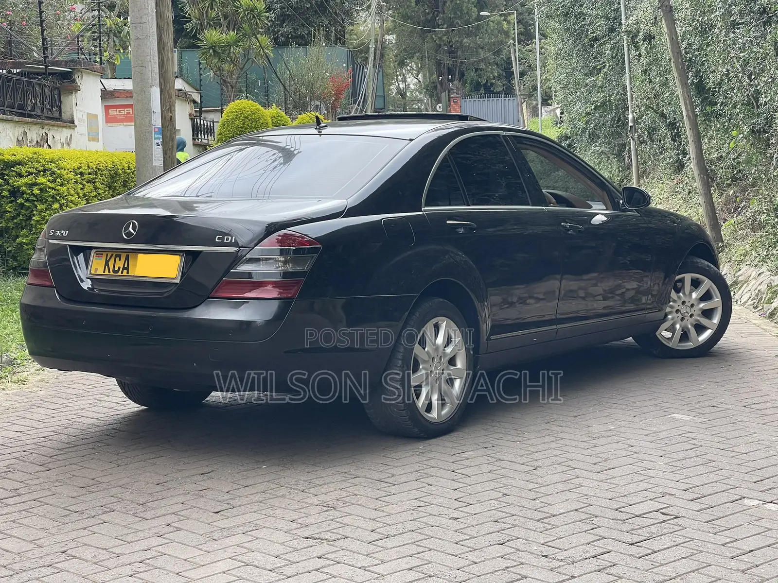 Mercedes-Benz S-Class 2007 Black
