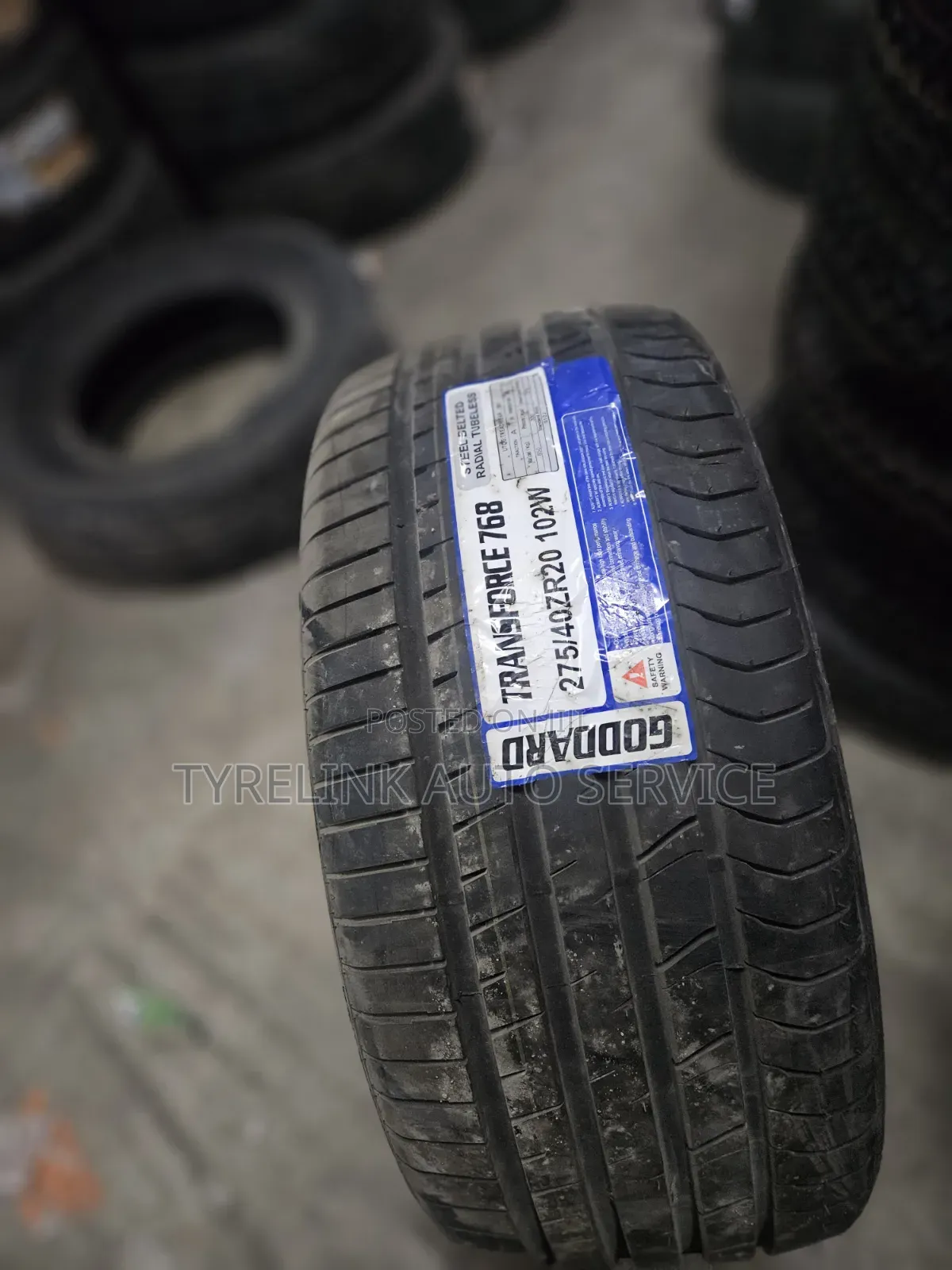 275/40r20 Goddard 102w