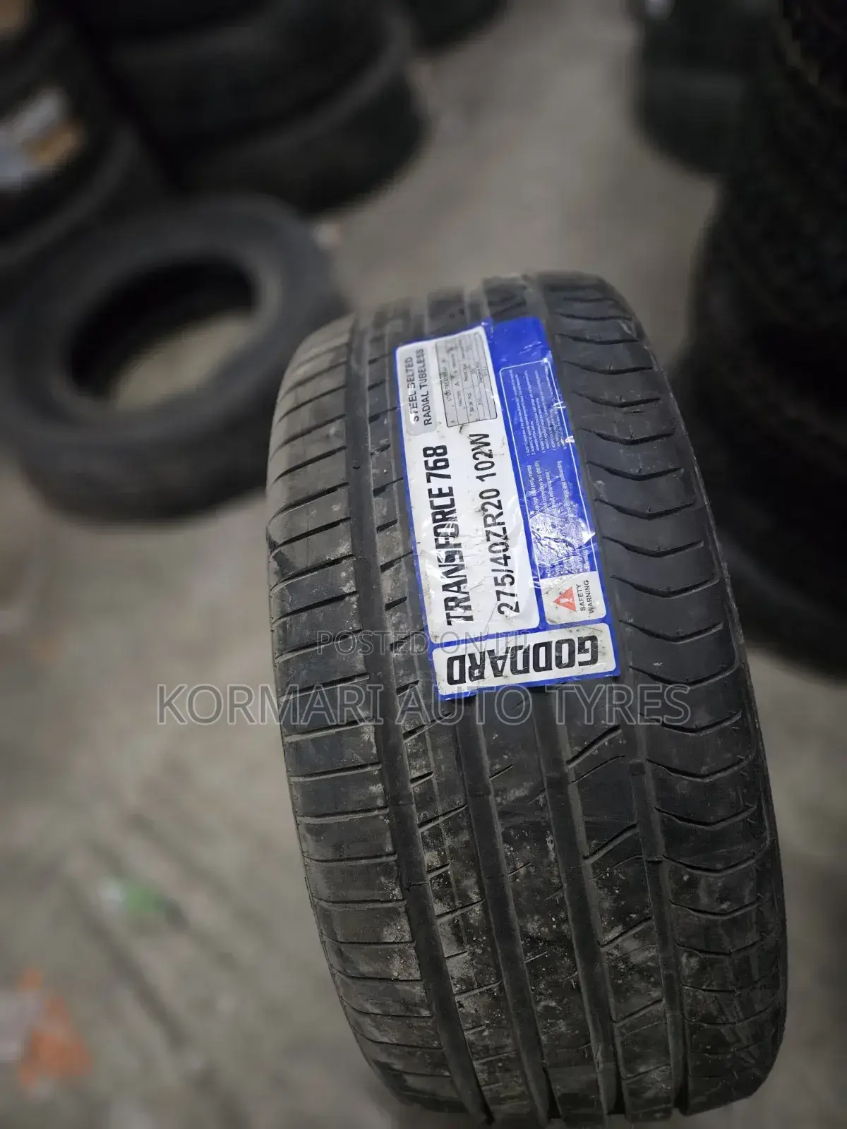 275/40r20 Goddard 102w