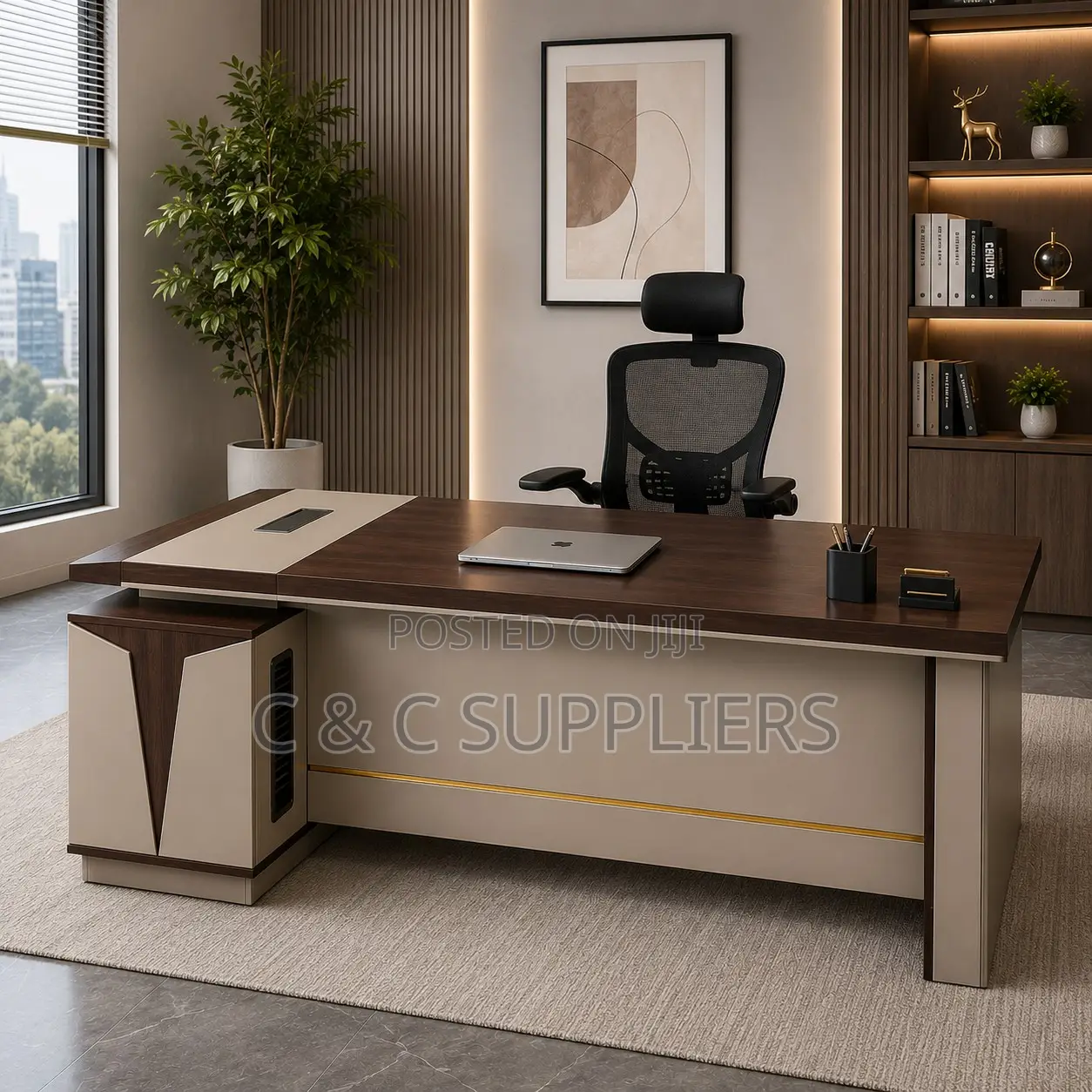 Imported L-Shaped Table-1.8 Meter