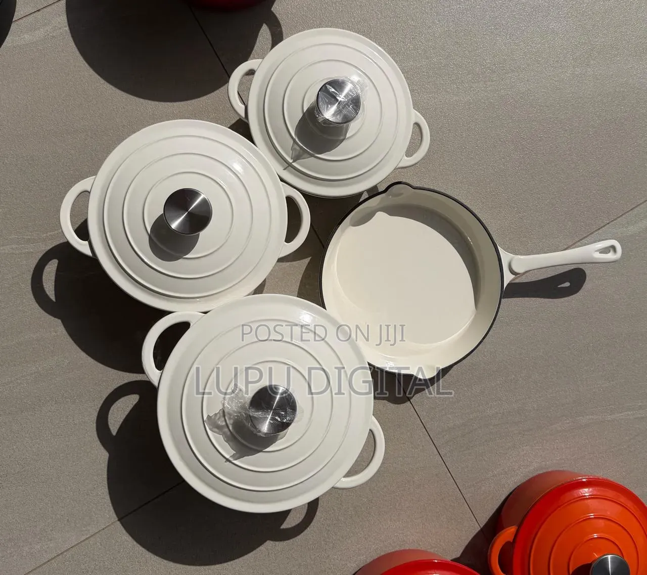 7pcs Enamelcast Iron Cookware
Good Quality