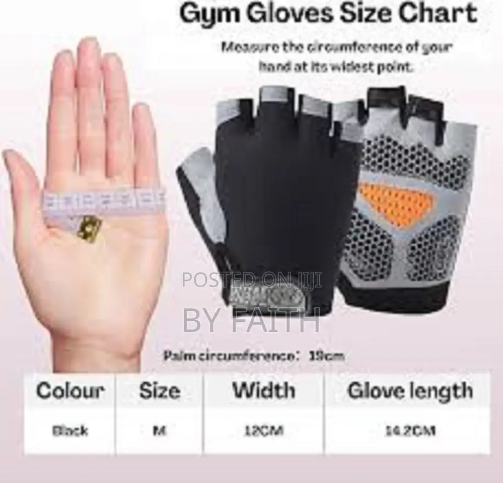 Comfort Grip Training Gloves for Strength Workout