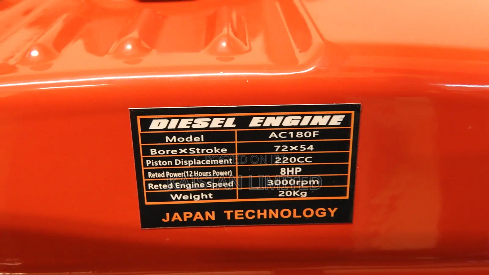 Portable 2 Inch Diesel Water Pump Aico 8hp Water Pump